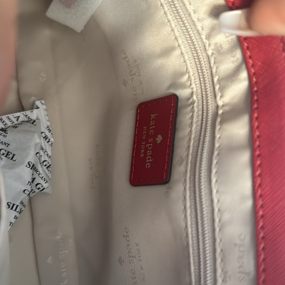 SOLD KATE SPADE ♠️ ♠️♠️ Beautiful Kate Spade in a gorgeous Candied CHERRY 🍒 R… - Picture 8 of 15